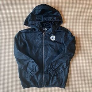 Converse lightweight windbreaker jacket. Size 8-10yrs